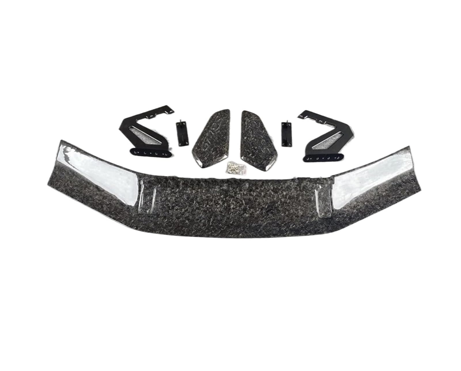 Heckscheibenspoiler Für Cayman 718 987 997 998 981 911 Für B&oxster GT4 Hinten Trunk-Boot Schwanz Spoiler Doppel-Deck Flügel Lip Auto Spoiler(Forged Carbon) von KTGVTPBHBW
