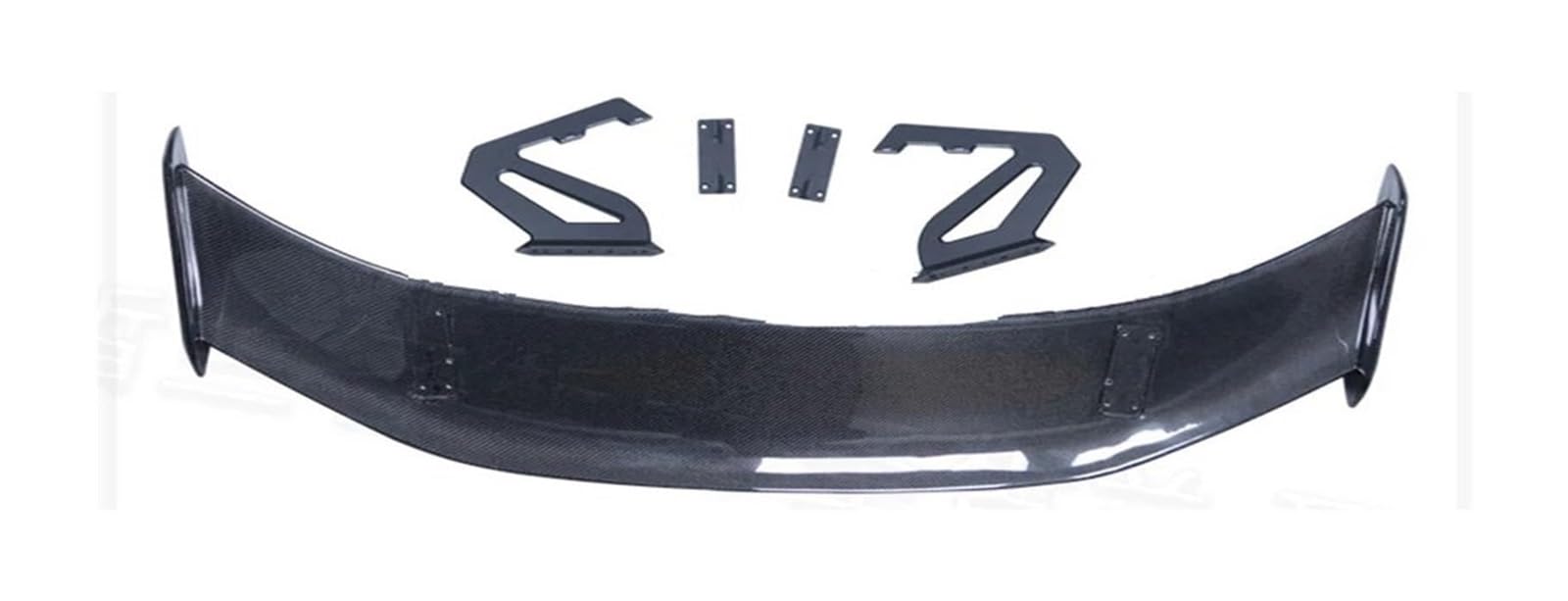 Heckscheibenspoiler Für Cayman 718 987 997 998 981 911 Für B&oxster GT4 Hinten Trunk-Boot Schwanz Spoiler Doppel-Deck Flügel Lip Auto Spoiler(Real Carbon Fiber) von KTGVTPBHBW
