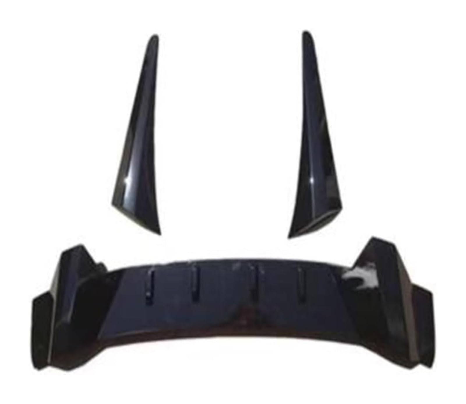 Heckscheibenspoiler Für Civic 10th 4-Türer Limousine 2016 2017 2018 Auto Heckspoiler Heckflügel Auto Heckscheibe Dachspoiler Dachflügel Heckflügel(Gloss Black) von KTGVTPBHBW