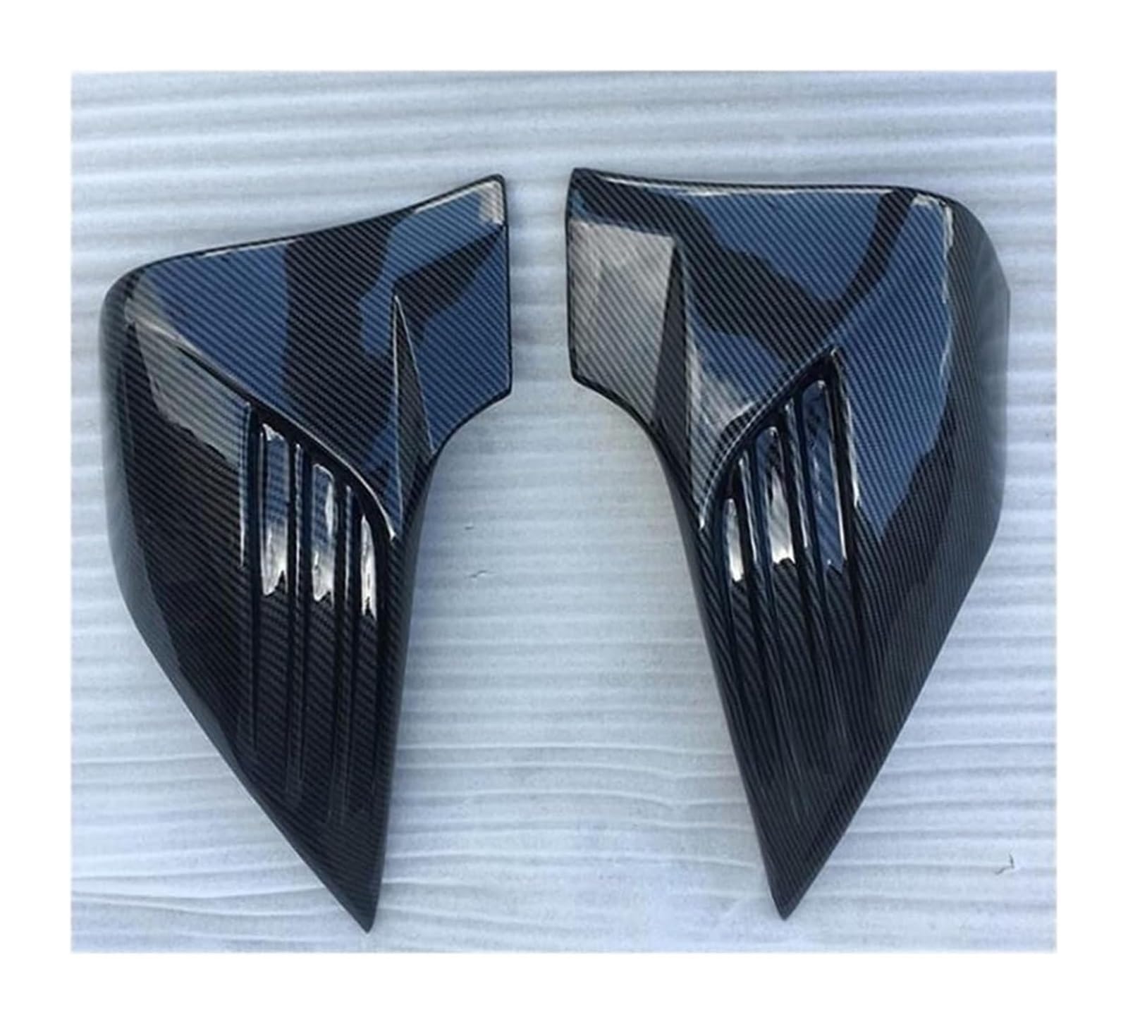 Heckscheibenspoiler Für F&ord Für Fiesta MK7 2008-2014 Auto Hintere Stoßstange Lip Diffusor Stoßstange Schürze Splitter Auto Heckspoiler Heckflügel(Splitter) von KTGVTPBHBW
