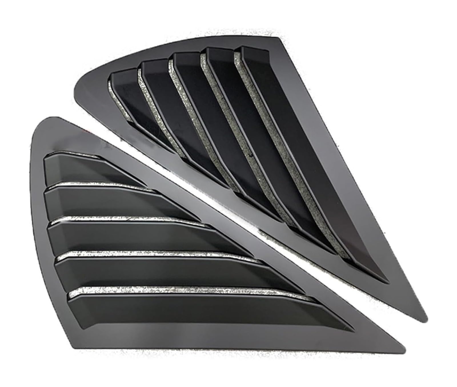 Heckscheibenspoiler Für F&ord Für Focus MK2 2005–2013 Schrägheck 4-türiges Auto-Heckfenster-Jalousien Seitliche Lamellen Entlüftung Dekorative Teile(B) von KTGVTPBHBW
