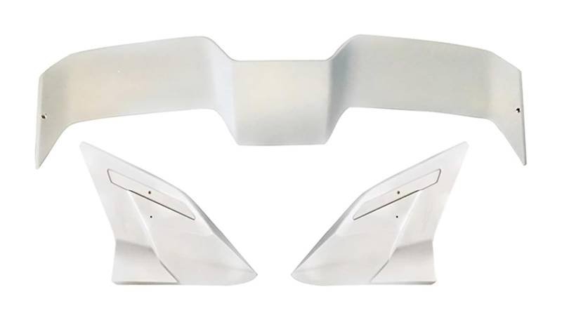 Heckscheibenspoiler Für F&ord Für Focus RS ST 2012-2018 Auto Heckdachspoiler Heckflügel Zubehör Auto Heckspoiler Heckflügel(Weiß) von KTGVTPBHBW