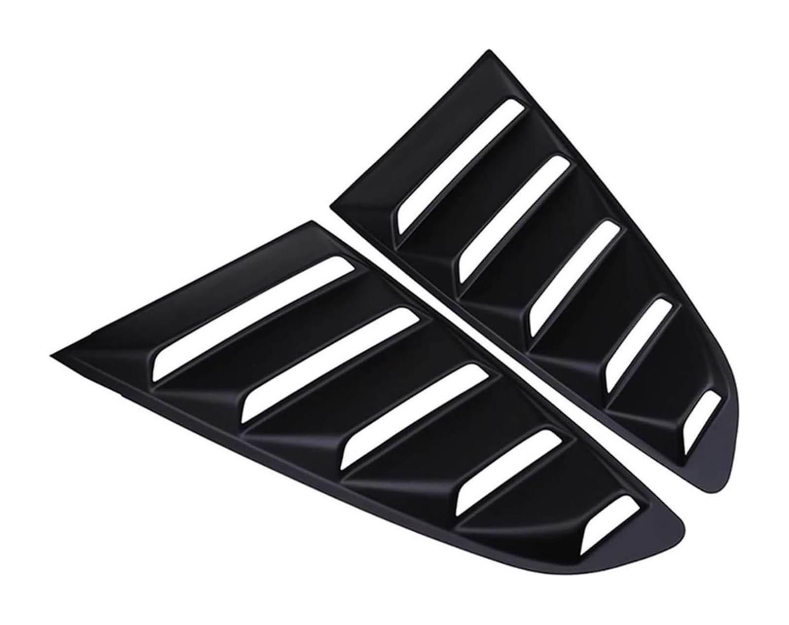 Heckscheibenspoiler Für F&ord Für Mustang 2015–2020 2 Stück Auto-hintere Viertelfenster-Lamellen Spoiler-Trim-Abdeckung Auto-Heckspoiler-Heckflügel(B) von KTGVTPBHBW