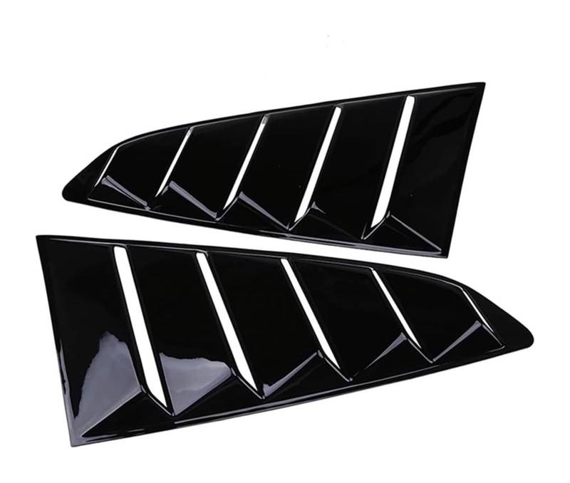 Heckscheibenspoiler Für F&ord Für Mustang 2015–2020 Auto-Heckspoiler Heckflügel 2 Stück Auto-hintere Viertelfenster-Lamellen Spoiler-Trim-Abdeckung von KTGVTPBHBW