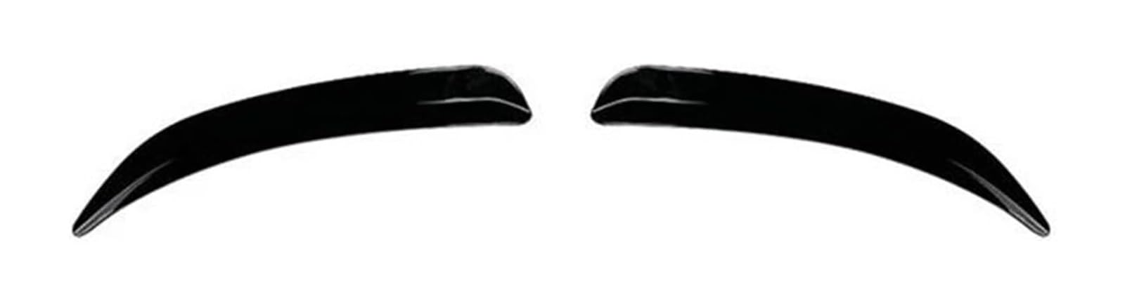 Heckscheibenspoiler Für Focus Für ST Line Fließheck 2019-2023 Hinten Stamm Flügel Hinten Stamm Spoiler Auto Schwanz Heckklappe Splitter Lip Flügel Feste Wind Spoiler(Gloss Black) von KTGVTPBHBW