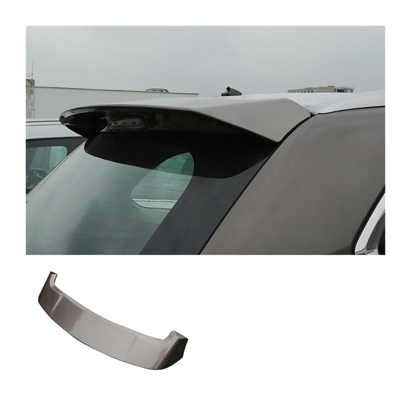 Heckscheibenspoiler Für M&ITSUBISHI Für Outlander 2013-2020 Hinten Stamm Spoiler Auto Schwanz Flügel Dekoration Heckspoiler Auto Heckspoiler Schwanz Flügel(Braun) von KTGVTPBHBW