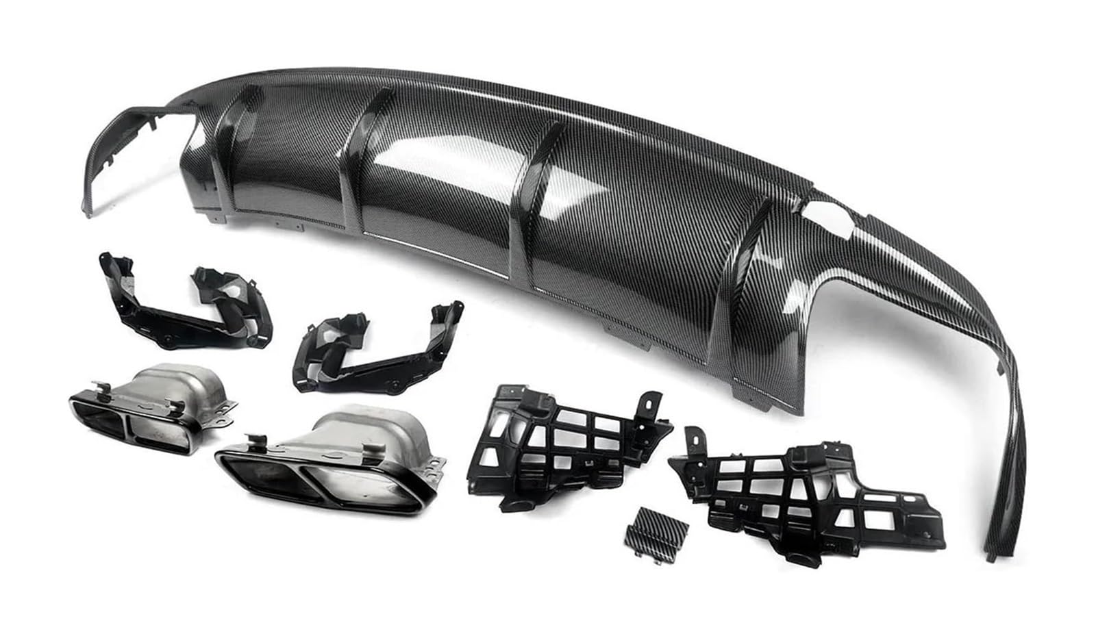 Heckscheibenspoiler Für M&ercedes CLA' W117 C117 CLA45 2012–2018 Für AMG-Stil Heckdiffusor Quad-Auspuff-Endrohre Autospoiler Heckspoiler Heckscheibenspoiler Für M&ercedes CLA' W117 C117 CLA45 2012–2018 Für AMG-Stil Heckdiffusor Quad-Auspuff-Endrohre Autospoiler Heckspoiler von KTGVTPBHBW