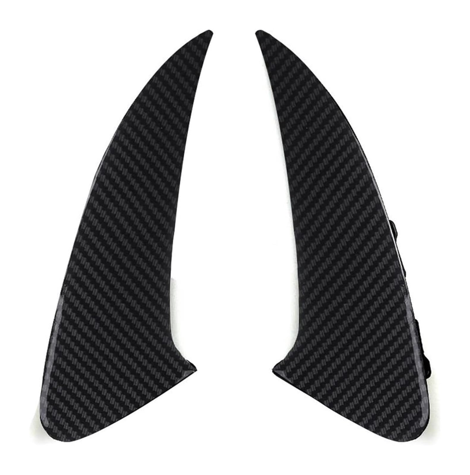 Heckscheibenspoiler Für M&ercedes Für B&enz CLA Klasse Sport C118 CLA200 CLA220 CLA250 CLA45 AMG 2020+ 2x Auto Heckstoßstange Spoiler Seitenflügel Canard(Rear right) von KTGVTPBHBW