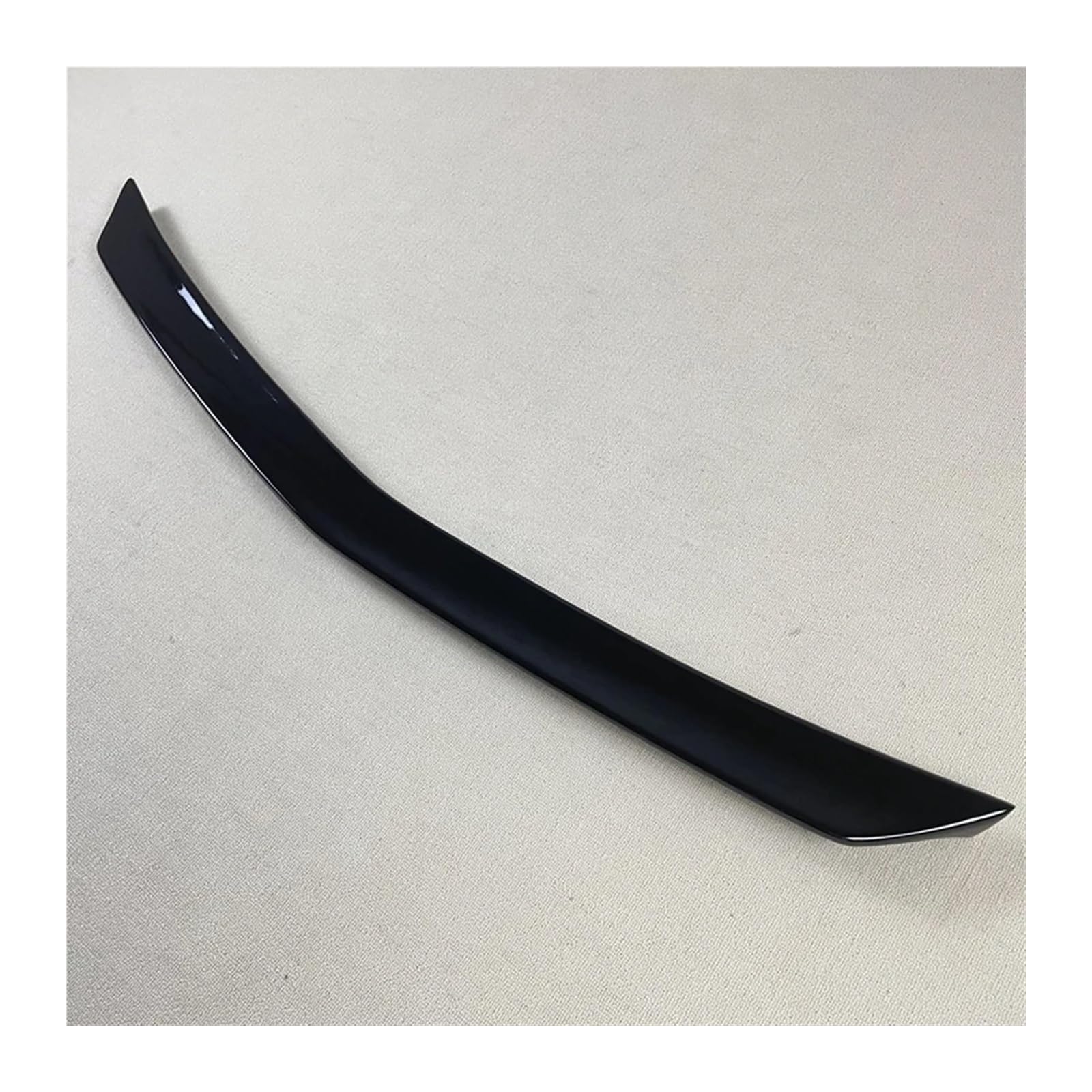 Heckscheibenspoiler Für M&ercedes Für B&enz E-Klasse W212 4-türige Limousine 2009-2016 V-Stil Heckspoiler Kofferraumflügel FRP Geschmiedeter Heckspoiler(Glossy Black) von KTGVTPBHBW