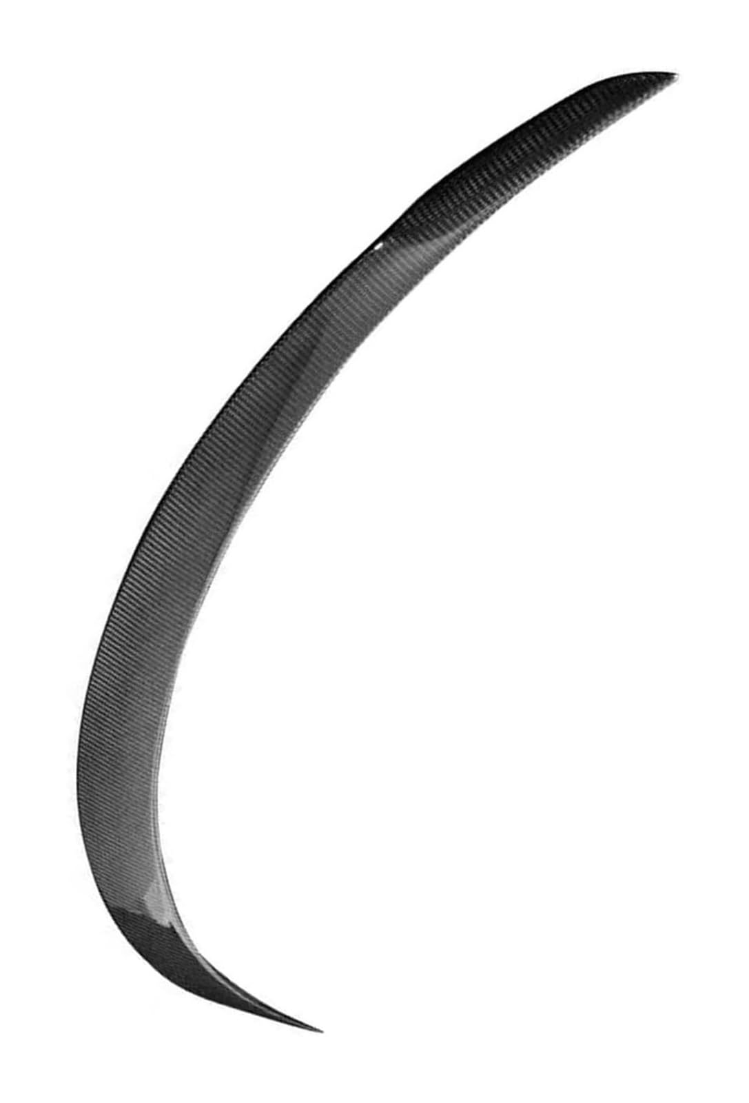 Heckscheibenspoiler Für Model 3 2024 Auto Stamm Schwanz Flügel Auto Außen Zubehör Real Carbon Fiber Spoiler Auto Heckspoiler(Matte) von KTGVTPBHBW