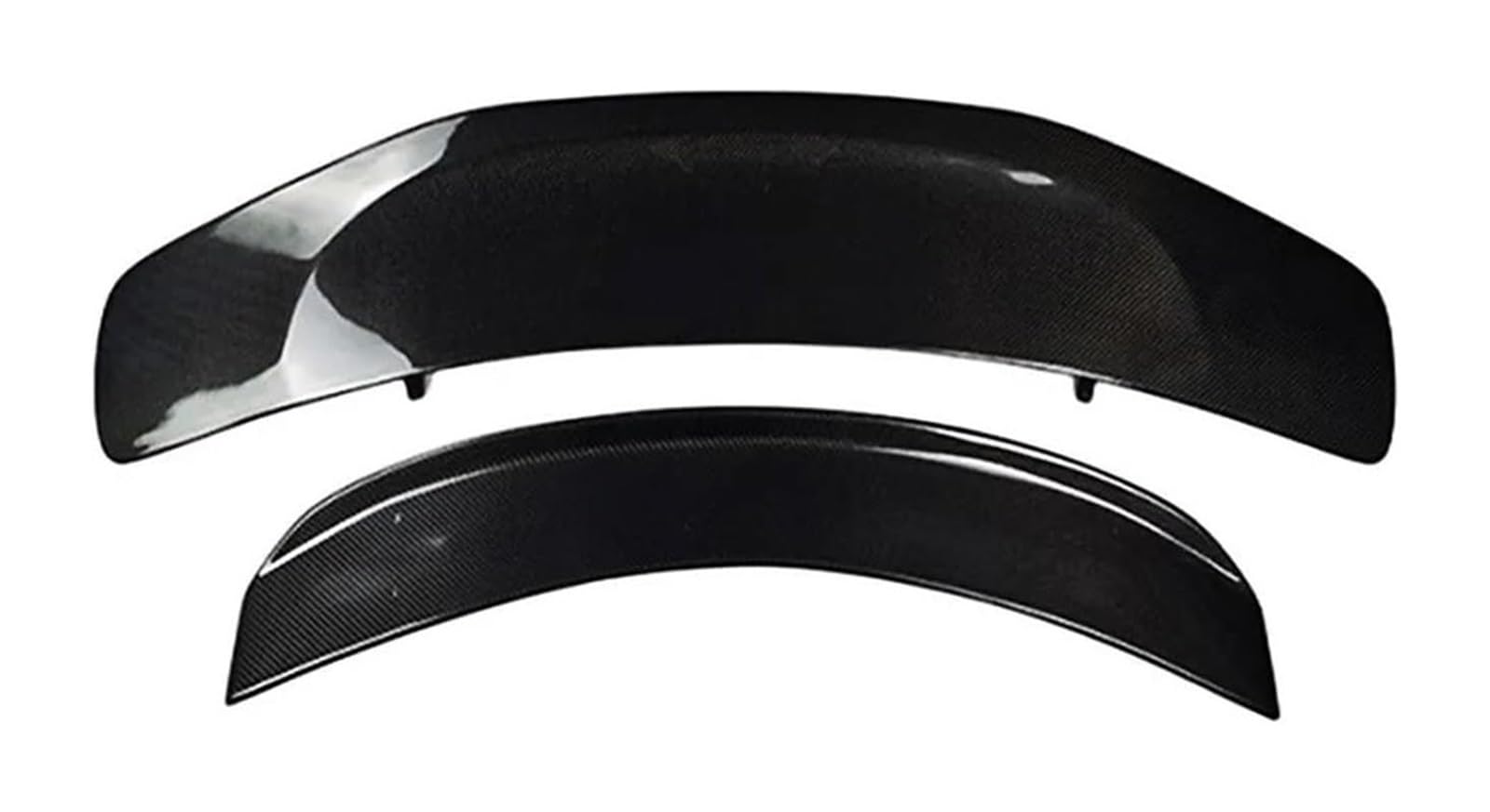 Heckscheibenspoiler Für Model Y 2019-2023 Auto Heckspoiler Hinten Stamm Deckel Boot Lip Spoiler Flügel Auto Außen Zubehör Teil(Real Carbon Fibe) von KTGVTPBHBW