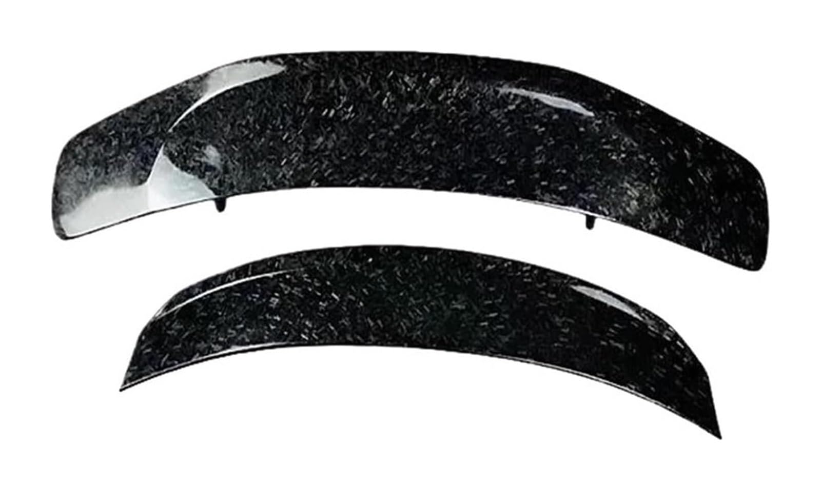Heckscheibenspoiler Für Model Y 2019-2023 Hinten Stamm Deckel Boot Lip Spoiler Flügel Auto Außen Zubehör Teil Auto Hinten Spoiler(Forged carbon) von KTGVTPBHBW