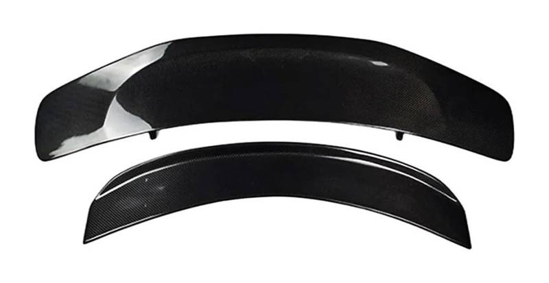 Heckscheibenspoiler Für Model Y 2019-2023 Hinten Stamm Deckel Boot Lip Spoiler Flügel Auto Außen Zubehör Teil Auto Hinten Spoiler(Real Carbon Fibe) von KTGVTPBHBW