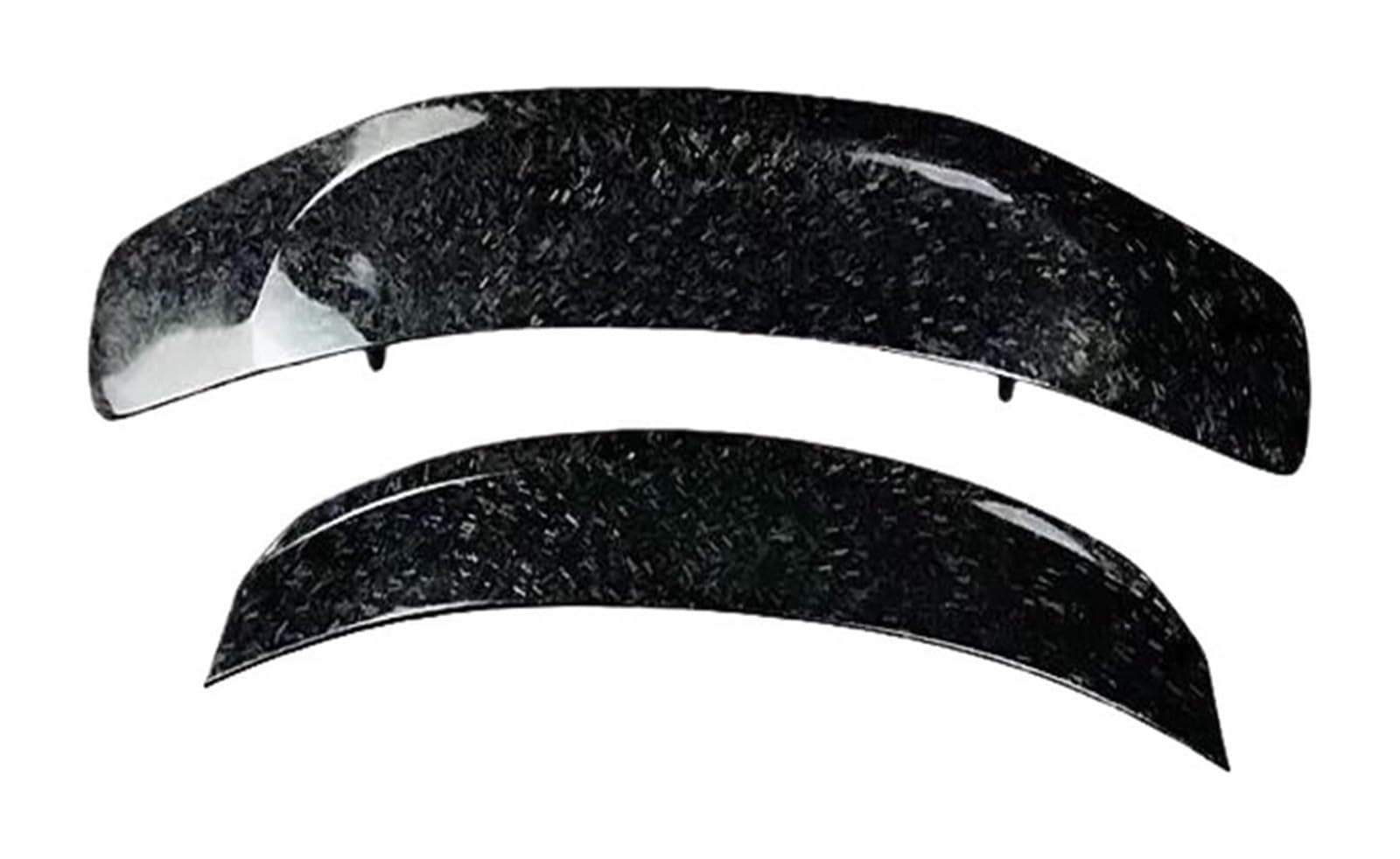 Heckscheibenspoiler Für Modell Y 2019-2023 Real Carbon Fiber Hinten Stamm Deckel Boot Lip Spoiler Flügel Auto Spoiler Hinten Stamm Spoiler(Forged Carbon) von KTGVTPBHBW