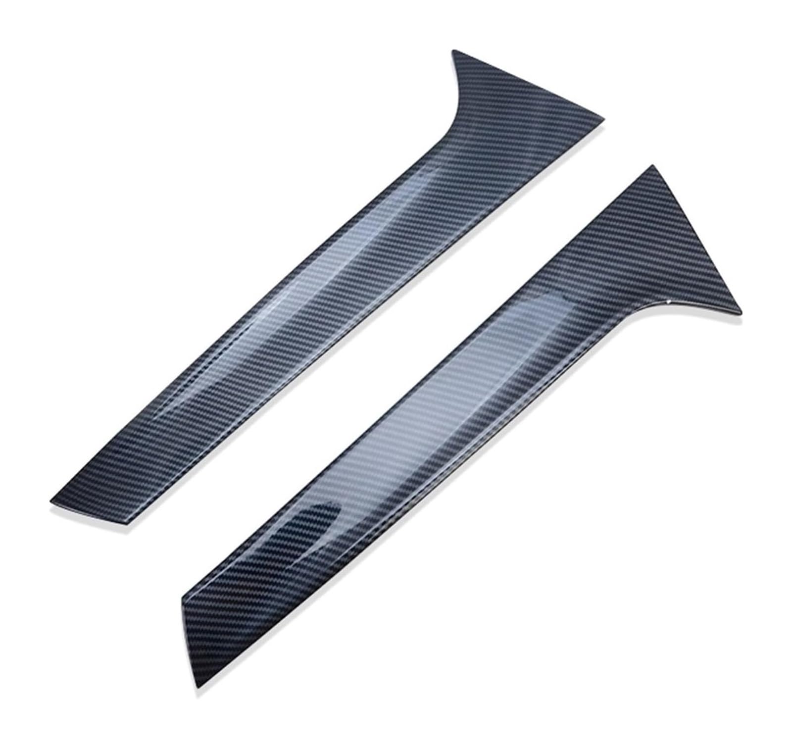 Heckscheibenspoiler Für Q5 2018 2019 2020 Zubehör Auto Heckscheibe Spoiler Abdeckung Trim Seitenflügel Splitter Formstreifen Aufkleber(Carbon Color) von KTGVTPBHBW