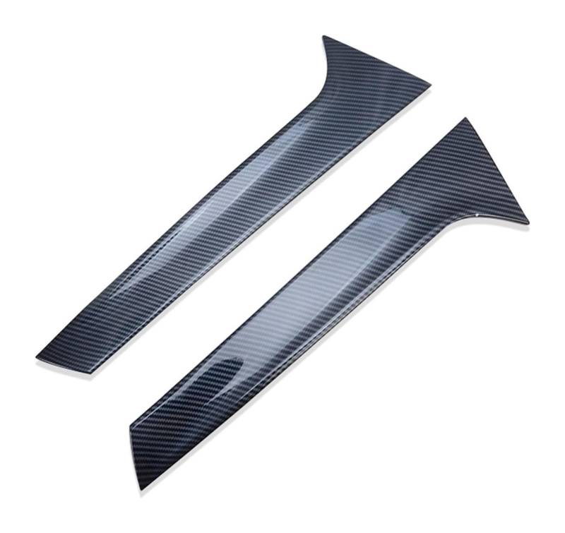 Heckscheibenspoiler Für Q5 2018 2019 2020 Zubehör Auto Heckscheibe Spoiler Abdeckung Trim Seitenflügel Splitter Formstreifen Aufkleber(Carbon Color) von KTGVTPBHBW