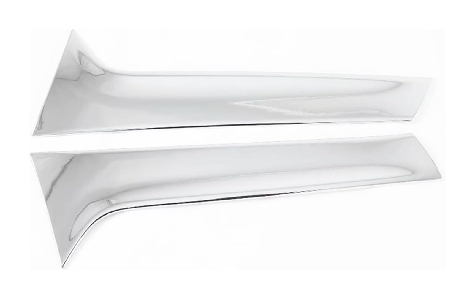Heckscheibenspoiler Für Q5 2018 2019 2020 Zubehör Auto Heckscheibe Spoiler Abdeckung Trim Seitenflügel Splitter Formstreifen Aufkleber(Chrom) von KTGVTPBHBW