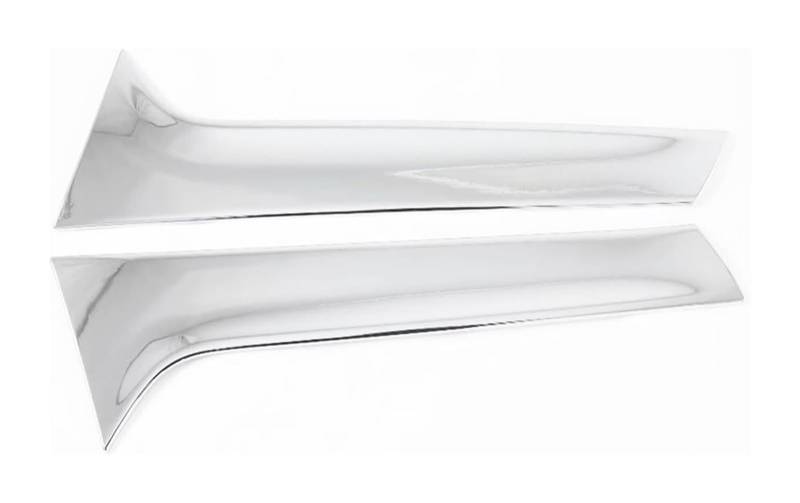 Heckscheibenspoiler Für Q5 2018 2019 2020 Zubehör Auto Heckscheibe Spoiler Abdeckung Trim Seitenflügel Splitter Formstreifen Aufkleber(Chrom) von KTGVTPBHBW