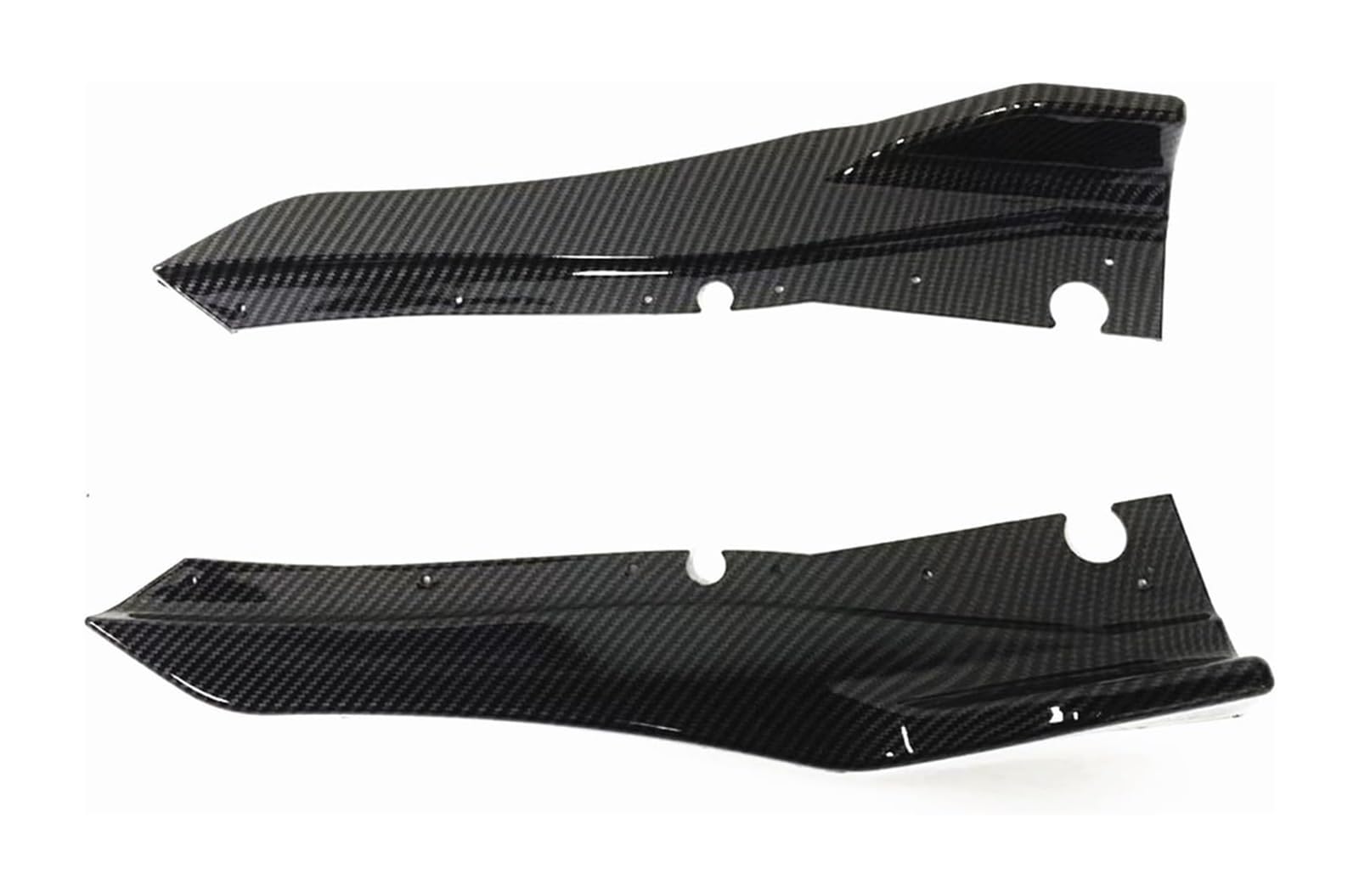Heckscheibenspoiler Für Q50 2018-2022 Auto Hinten Stoßstange Seite Splitter Abdeckung Diffusor Schutz Lip Spoiler Auto Heckspoiler Schwanz Flügel(Carbon texture) von KTGVTPBHBW