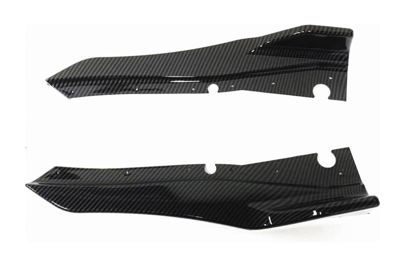 Heckscheibenspoiler Für Q50 2018-2022 Auto Hinten Stoßstange Seite Splitter Abdeckung Diffusor Schutz Lip Spoiler Auto Heckspoiler Schwanz Flügel(Carbon texture) von KTGVTPBHBW