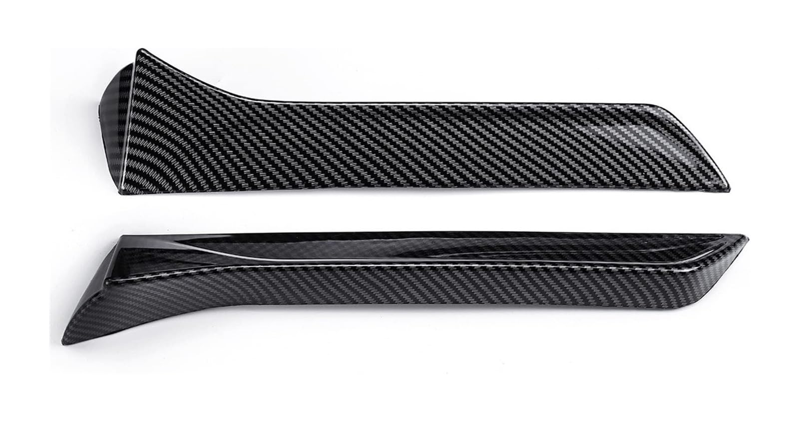 Heckscheibenspoiler Für Sitz Für Leon 5F FR Mk3 MK 3,5 Fünf-tür 2013-2021 Auto Hinten Seite Spoiler Flügel Hinten Stamm Fenster Spoiler Lippe(Carbon texture) von KTGVTPBHBW