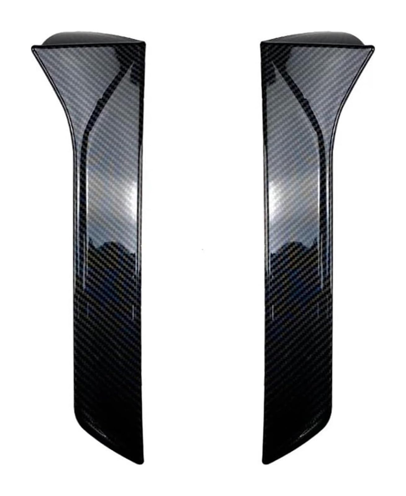 Heckscheibenspoiler Für Sitz Für Leon 5F FR Mk3 MK3.5 5 Tür Hinten Dach Flügel Seite Rand Schwanz Klappe Hinten Stamm Fenster Spoiler Lippe Auto Fenster Trim Lip Spoiler(Carbon Fiber Look) von KTGVTPBHBW