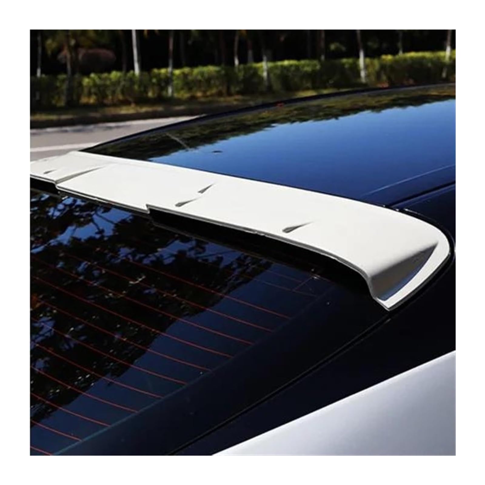 Heckscheibenspoiler Für T&oyota Für Camry 2018-2022 Auto Hinten Stamm Fenster Dach Spoiler Flügel Außen Tuning Zubehör Teil Auto Spoiler(Unpainted) von KTGVTPBHBW