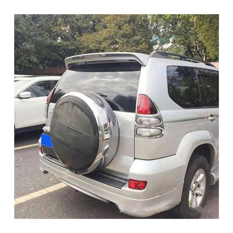 Heckscheibenspoiler Für T&oyota Für Prado FJ120 2700 2003-2012 Spoiler ABS Material Auto Heckflügel Spoiler Auto Spoiler Hinten Stamm Spoiler(Weiß) von KTGVTPBHBW