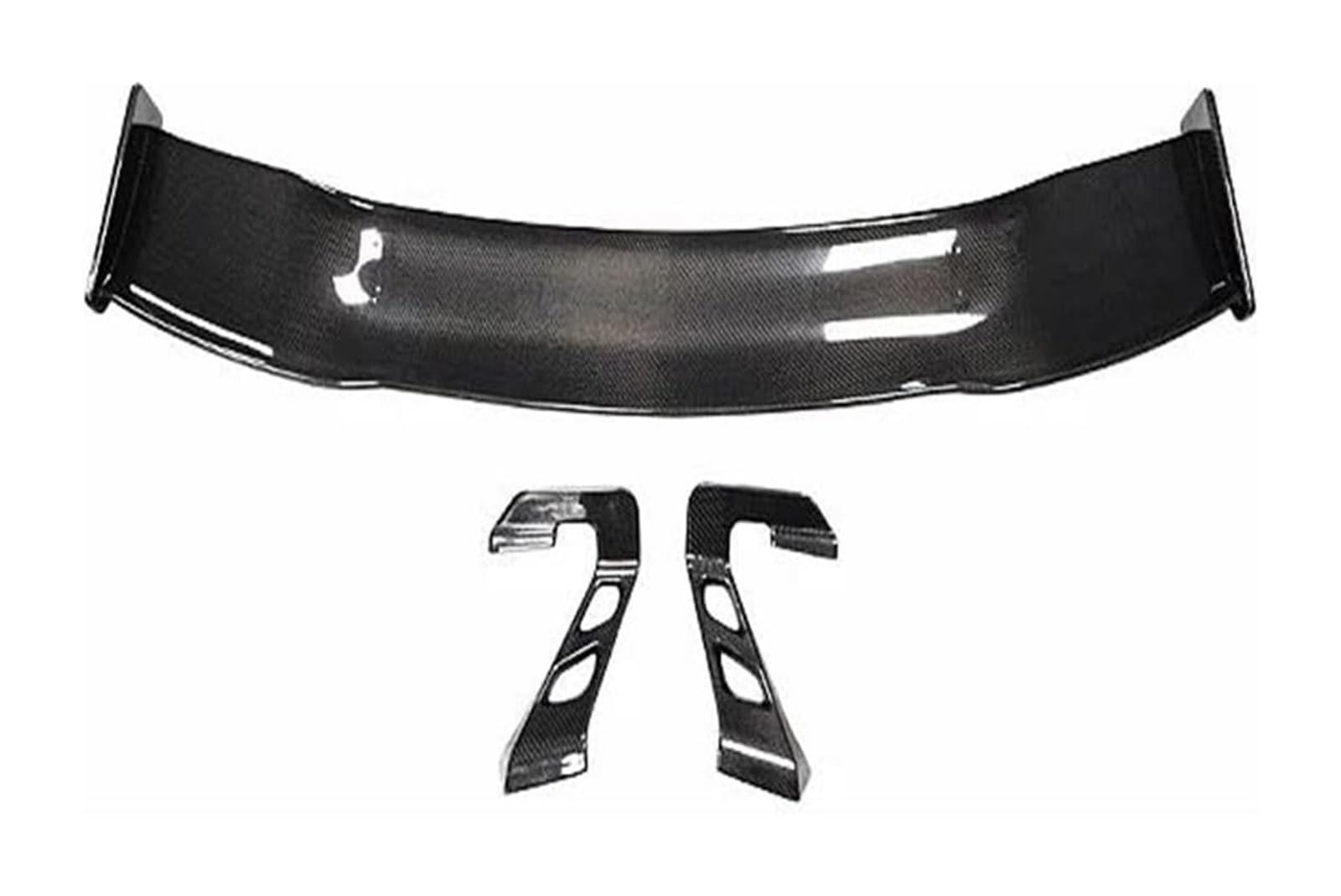 Heckscheibenspoiler Für TT Für TTS Für TTRS Für MK2 Für MK3 FRP Hinten Stamm Deckel Boot Ducktail Lip Spoiler Flügel Tailfin Schwanz Hinten Flügel(Carbon Fibe) von KTGVTPBHBW