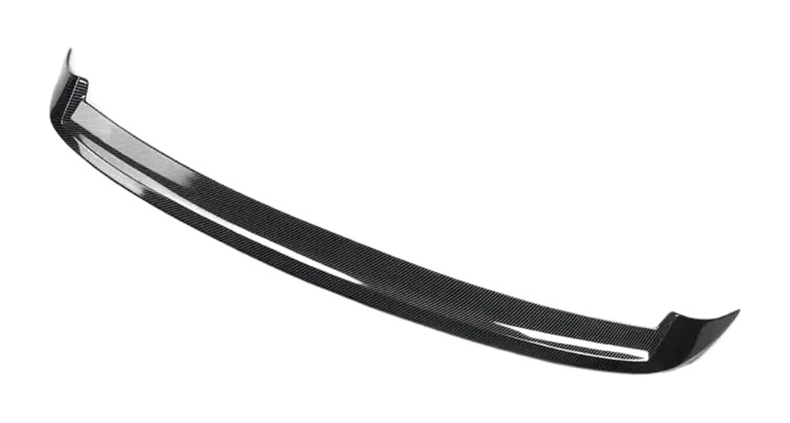 Heckscheibenspoiler Für VW Für G&olf 6 GTI Für G&olf MK6 GTI R20 2010-2013 Fließheck Auto Hinten Schwanz Dach Spoiler Flügel Hinten Stamm Lip Spoiler Kappe(Carbon Fiber Look) von KTGVTPBHBW
