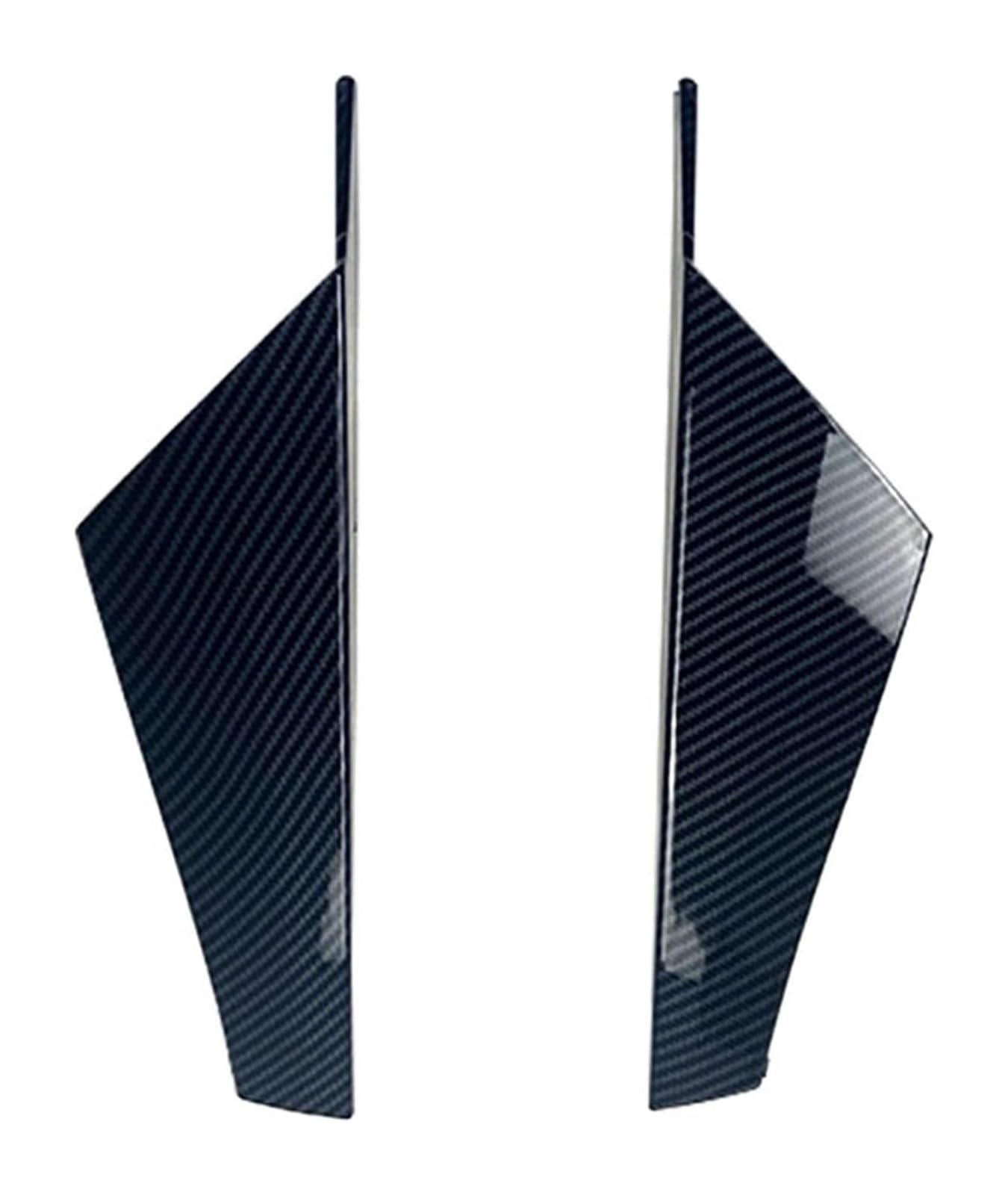 Heckscheibenspoiler Für VW Für G&olf 8 MK8 MK VIII 2020 2021 2 Teile/satz Hinten Fenster Seite Spoiler Flügel Lip Abdeckung Trim Aufkleber Auto Zubehör(Carbon texture) von KTGVTPBHBW