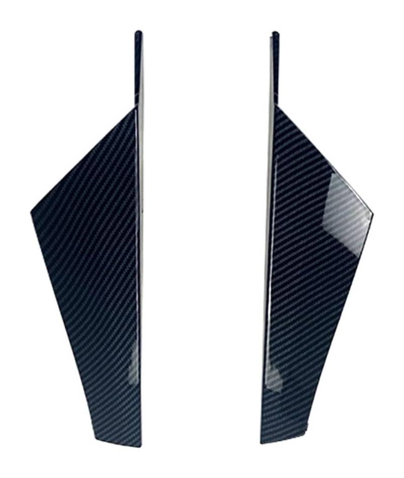Heckscheibenspoiler Für VW Für G&olf 8 MK8 MK VIII 2020 2021 2 Teile/satz Hinten Fenster Seite Spoiler Flügel Lip Abdeckung Trim Aufkleber Auto Zubehör(Carbon texture) von KTGVTPBHBW