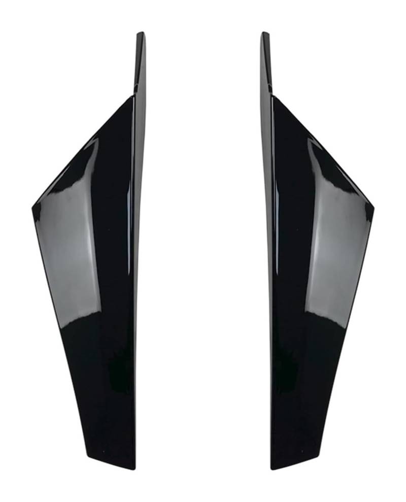 Heckscheibenspoiler Für VW Für G&olf 8 MK8 MK VIII 2020 2021 2 Teile/satz Hinten Fenster Seite Spoiler Flügel Lip Abdeckung Trim Aufkleber Auto Zubehör(Schwarz) von KTGVTPBHBW