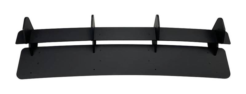 Heckscheibenspoiler Für VW Für G&olf Mk7.5 R 2017-2020 Hinten Stamm Spoiler Auto Hinten Diffusor Lip Unteren Schutz Mid Splitter Shark 4 Flossen Spoiler Platte von KTGVTPBHBW