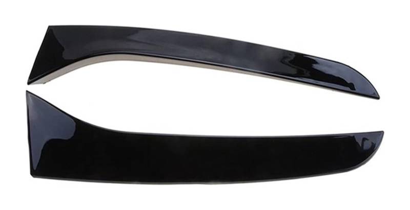 Heckscheibenspoiler Für VW Für P&assat Für Magotan B7 Für Wagon Für Alltrack 2011-2015 Heckscheibe Seitenspoiler Diffusor Schwanzflosse Auto Dekorativ(Schwarz) von KTGVTPBHBW