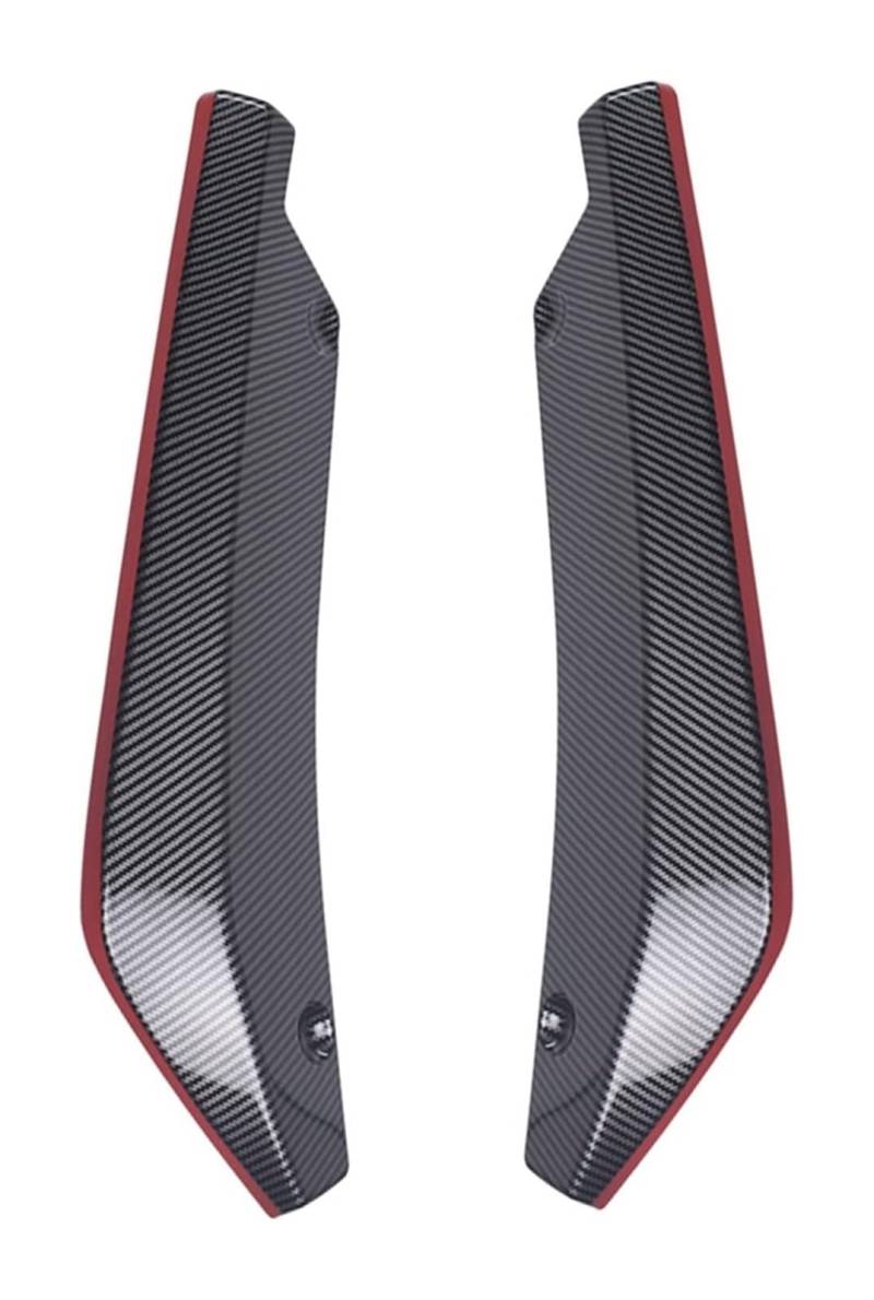 Heckscheibenspoiler Universal Auto Heckstoßstange Lip Diffusor Splitter Spoiler Kratzschutz Auto Heckspoiler 2 Stücke(2) von KTGVTPBHBW
