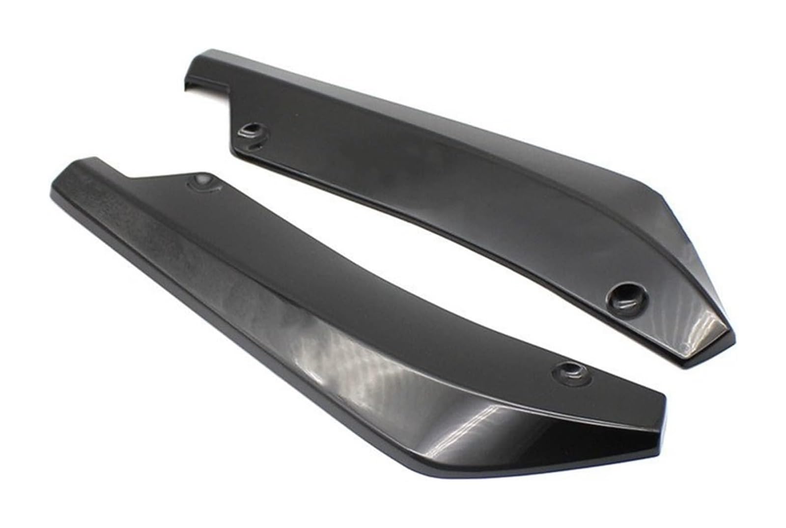 Heckscheibenspoiler Universal Auto Hinten Stoßstange Hinten Stamm Lip Spoiler Canard Flügel Körper Spoiler Anti-crash Diffusor Lip Wrap Winkel Splitter Beschützer(Schwarz) von KTGVTPBHBW
