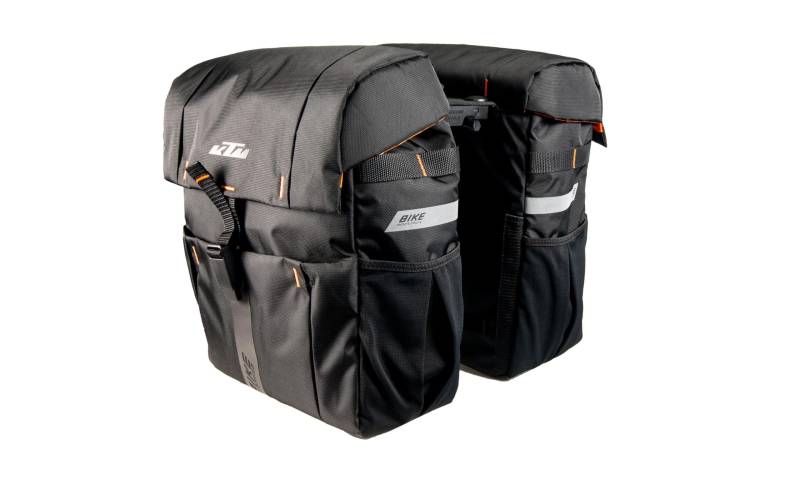 KTM Gepäckträger Tasche Doppel Tasche Fahrrad Tasche Fur Racktime Fidlock 'Snapit 2.0' gepacktrager, 478550201 von KTM