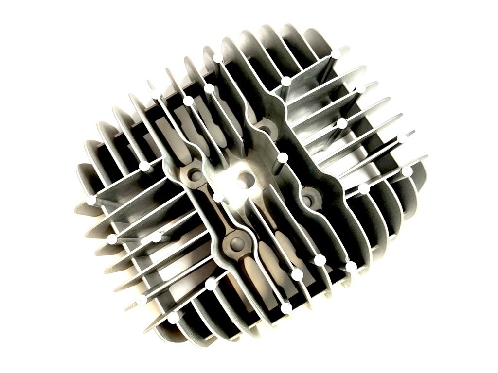 Zylinder KOPF 50ccm 40mm Super Breitwand großer Stehbolzenabst. Kreidler Florett Zylinder KOPF 50ccm 40mm Super Breitwand großer Stehbolzenabst. Kreidler Florett von KTT