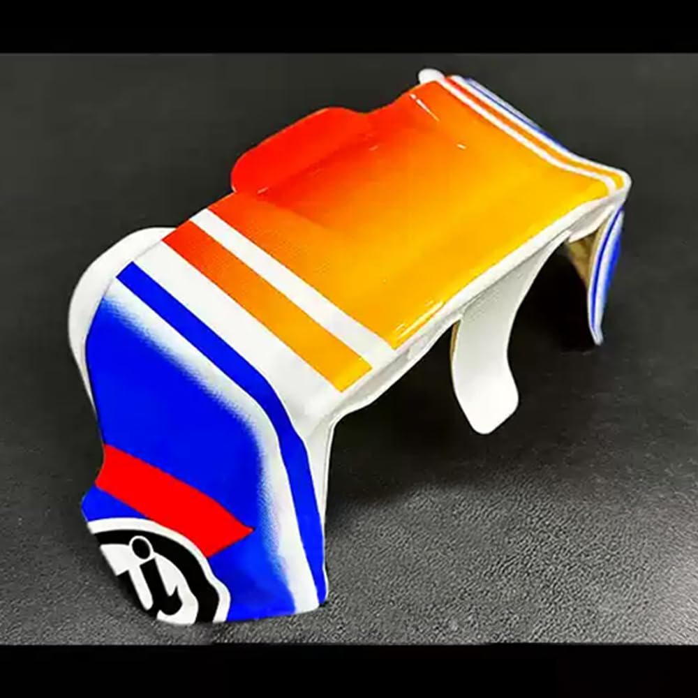 Motorcycle for 07Nakano 25Shogun HAGA TSUBASA KIYONARI Rear Spoiler Trim Spoiler Accessories For Arai RX7X RX-7X RR5 VZ-Ram RX7V RX7 GP5 Hayden NAKAGAMI Color (03Nakano, M-L(57-60CM)) von KTTUO