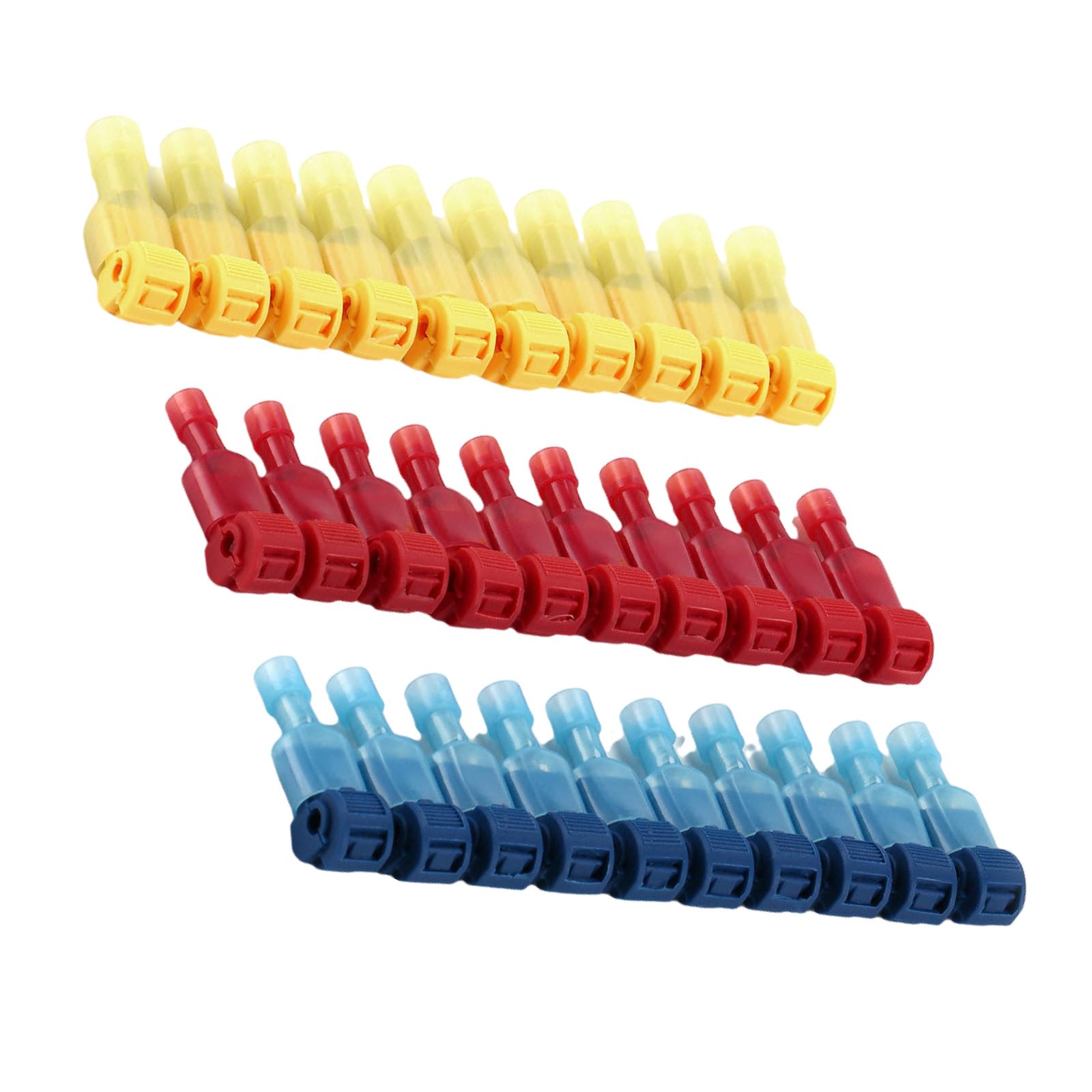 60-teiliges Set mit Schnellverbindern, T-Gewinde und Stecker, multifunktionales Draht-Spleiß- und Verbindungsset 60-teiliges Set mit Schnellverbindern, T-Gewinde und Stecker, multifunktionales Draht-Spleiß- und Verbindungsset von KUAIYIJU