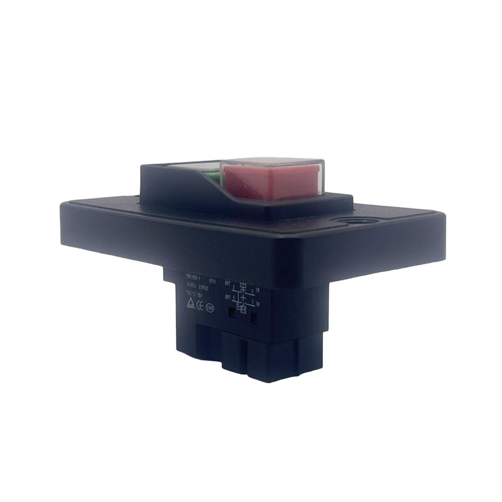 Motor-Start-Stopp-Schalter, wasserdicht, 250 V/16 A, Drucktaster, selbstsichernd, für Hobel, Start-Stopp-Schalter Motor-Start-Stopp-Schalter, wasserdicht, 250 V/16 A, Drucktaster, selbstsichernd, für Hobel, Start-Stopp-Schalter von KUAIYIJU