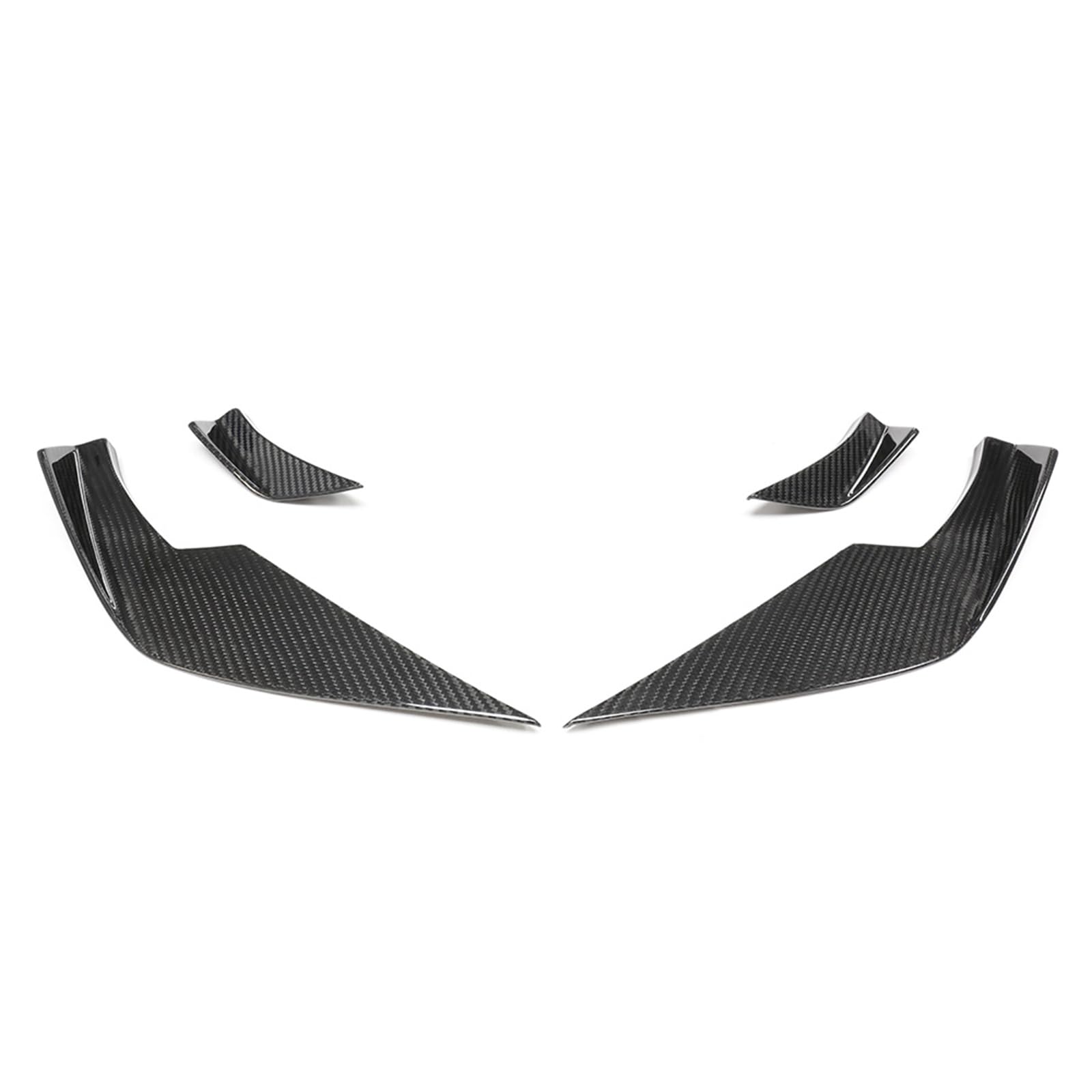 Auto Frontstoßstange Seitenlüftungsflosse Splitter Spoiler Zierleisten für BMW G80 M3 G82 G83 M4 2021-2024 Trockene Kohlefaser Auto Frontstoßstange Seitenlüftungsflosse Splitter Spoiler Zierleisten für BMW G80 M3 G82 G83 M4 2021-2024 Trockene Kohlefaser von KUBYMOTO