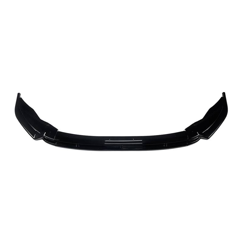 Frontstoßstange Spoiler Splitter Lippe Karosserie Kit für VW Tiguan MK2 R Line 2017-2020 Glanz Schwarz Carbon Look von KUBYMOTO