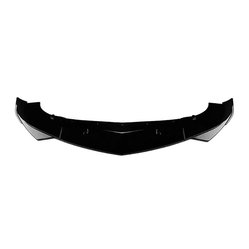 KUBYMOTO Frontstoßstangen-Spoiler-Splitterlippe für Alfa Romeo Giulia Sport Limousine 2015-2024, Schwarz Glänzend, ABS-Kunststoff, Glossy Black, Vorne, Einschraubbar von KUBYMOTO