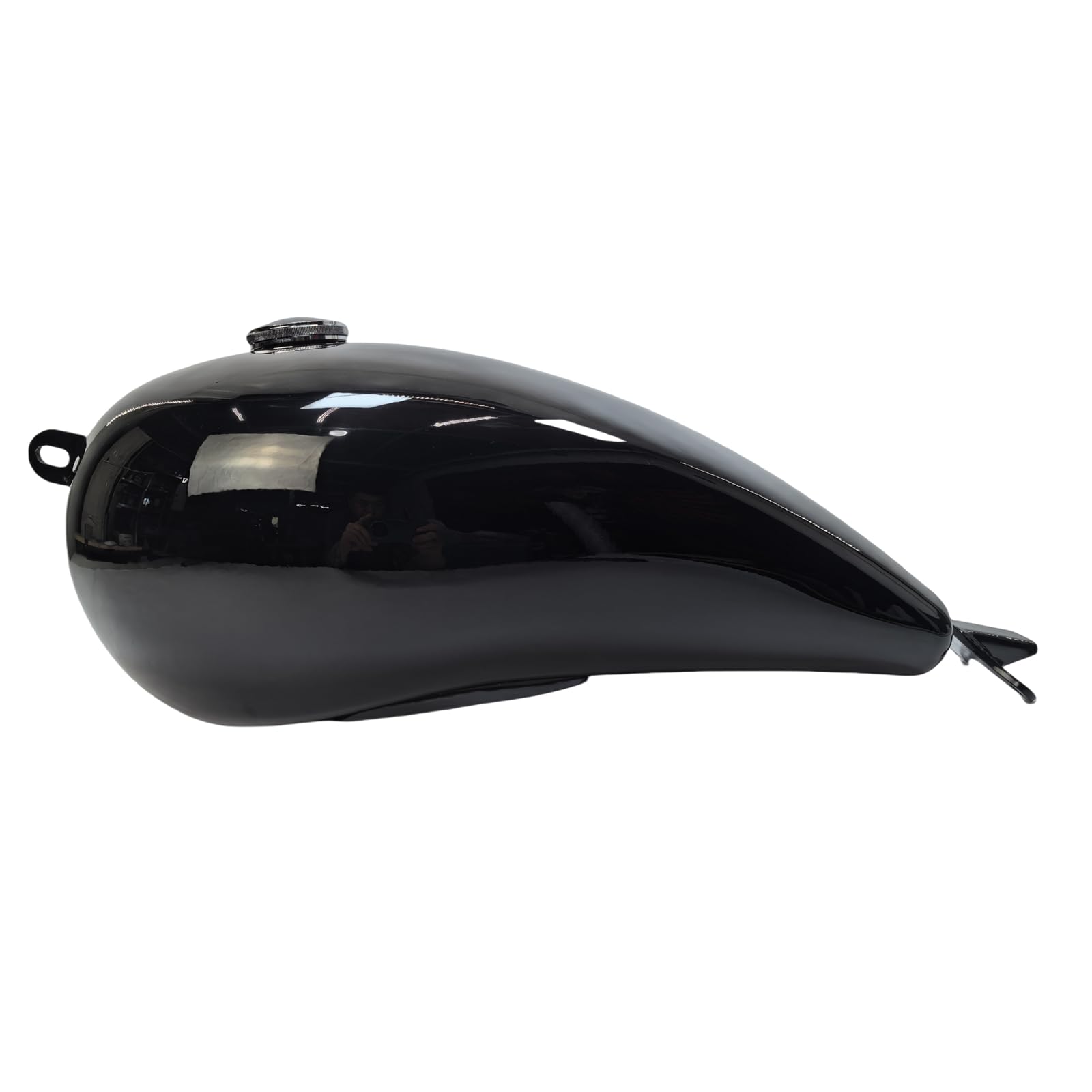Motorrad-Benzin-Tank mit Kappe für Harley Softail 2018–2024, 15 l Motorrad-Benzin-Tank mit Kappe für Harley Softail 2018–2024, 15 l von KUBYMOTO