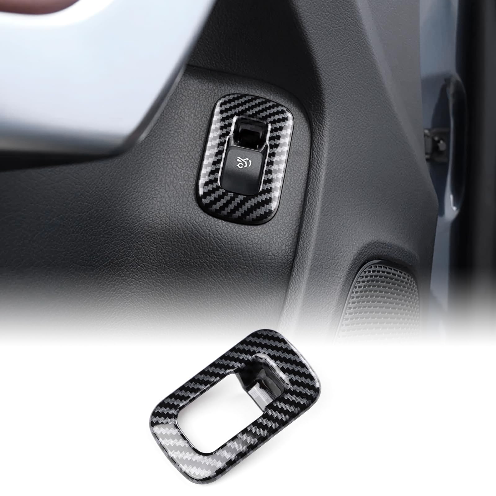 KUNGKIC ABS Auto-Heckklappe Kofferraum Schaltertastenrahmen Aufkleber Innenbereich Compatible with Mercedes Benz A B CLA GLB GLA Klasse W177 W247 C118 X247 H247 2020-2022 Zubehör-Kohlenstoff KUNGKIC ABS Auto-Heckklappe Kofferraum Schaltertastenrahmen Aufkleber Innenbereich Compatible with Mercedes Benz A B CLA GLB GLA Klasse W177 W247 C118 X247 H247 2020-2022 Zubehör-Kohlenstoff von KUNGKIC