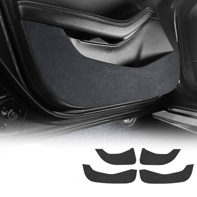 KUNGKIC Auto Tür Anti Kick Pad Für Mazda 3 Axela 2019 2020 2021 2022 2023 2024 2025 Anti Tritt Polster Schützende Aufkleber Innenraumaufkleber Zubehör Selbstklebende Seitenkante (Flanell) von KUNGKIC