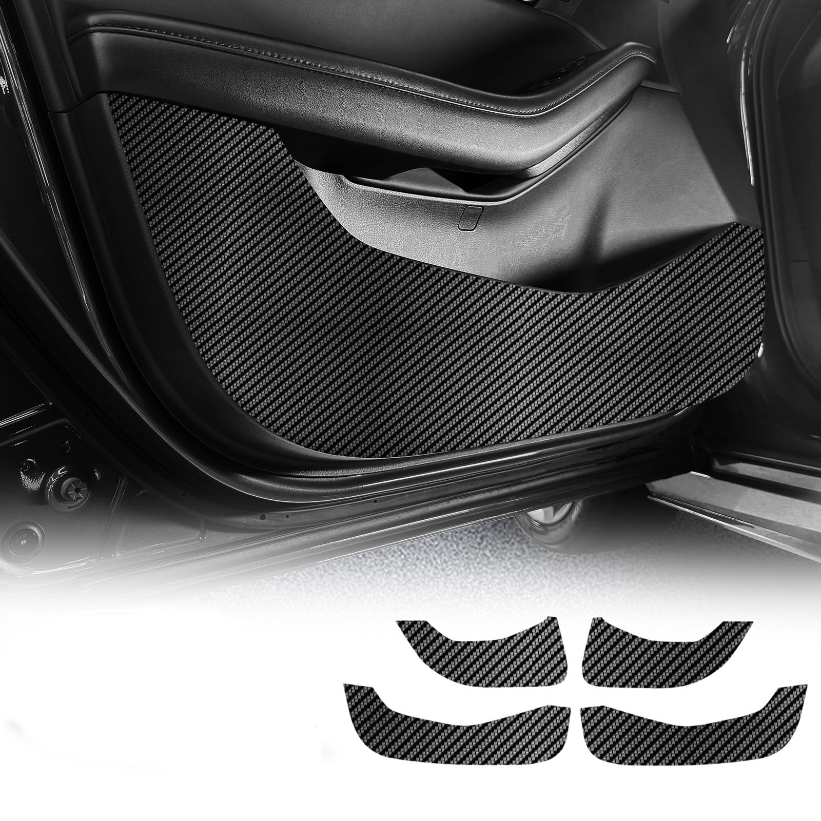 KUNGKIC Auto Tür Anti Kick Pad Für Mazda 3 Axela 2019 2020 2021 2022 2023 2024 2025 Anti Tritt Polster Schützende Aufkleber Innenraumaufkleber Zubehör Selbstklebende Seitenkante (Kohlefasermuster) KUNGKIC Auto Tür Anti Kick Pad Für Mazda 3 Axela 2019 2020 2021 2022 2023 2024 2025 Anti Tritt Polster Schützende Aufkleber Innenraumaufkleber Zubehör Selbstklebende Seitenkante (Kohlefasermuster) von KUNGKIC