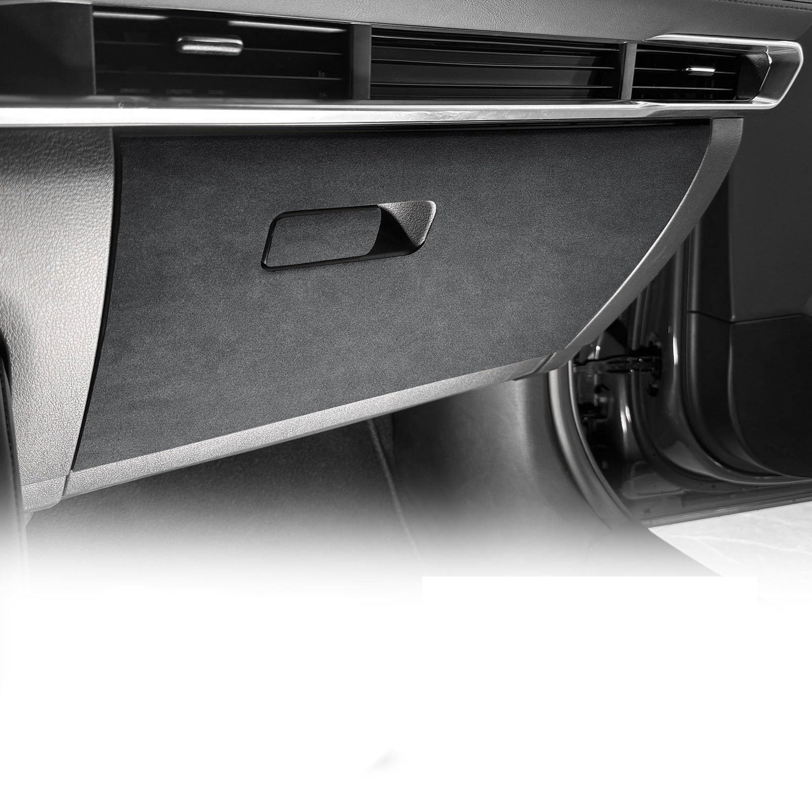 KUNGKIC Car Passenger Toolbox Kick Mats Für Mazda 3 Axela 2019 2020 2021 2022 2023 2024 2025 Kick Mats Schutz Aufkleber Innenraum Aufkleber Zubehör Selbstklebend Seite (Flanell) von KUNGKIC